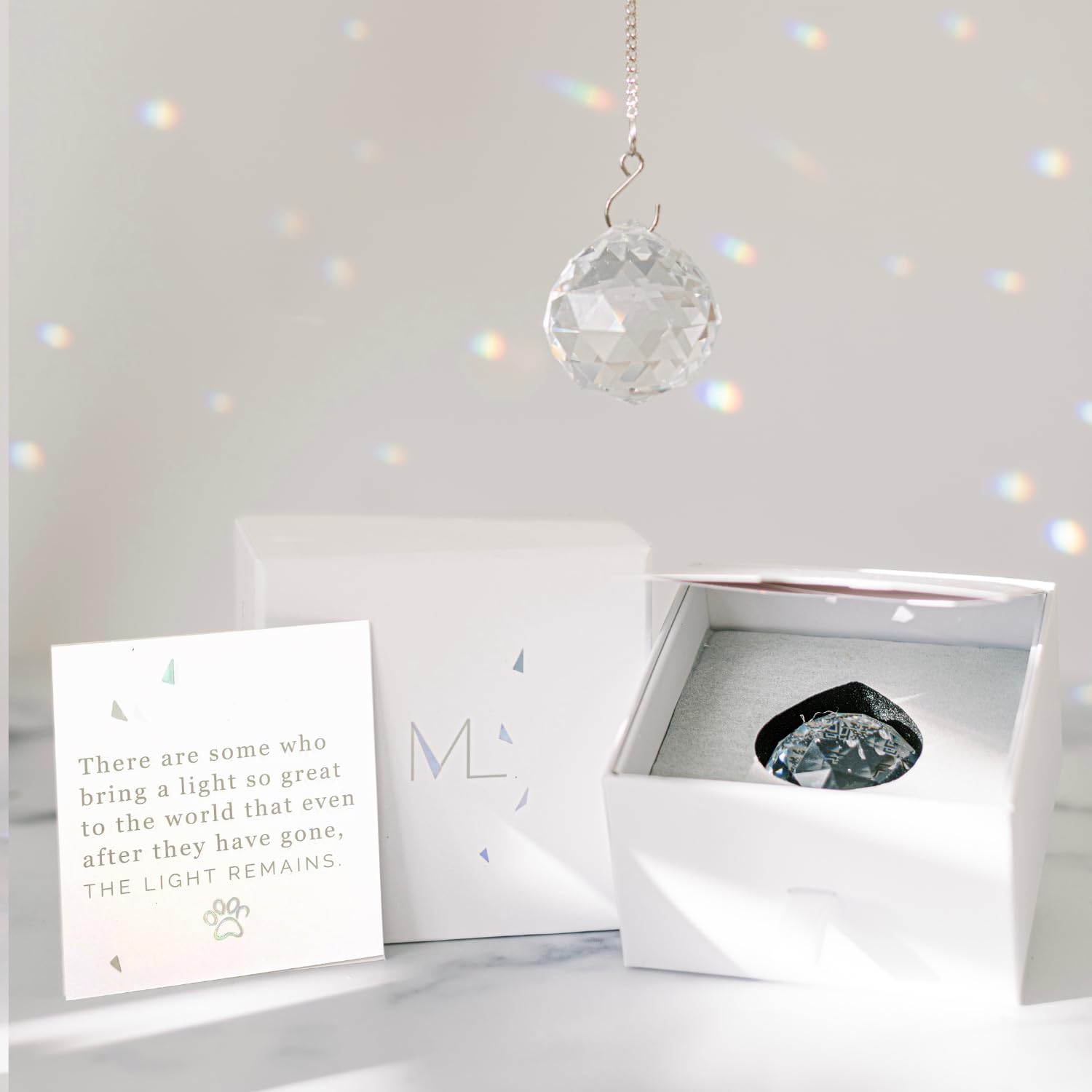 Memorialight Pet Memorial Gift - Unique Sympathy Gift For Loss Of Dog & Cat, Modern Bereavement Gift For Daily Remembrance, Pet